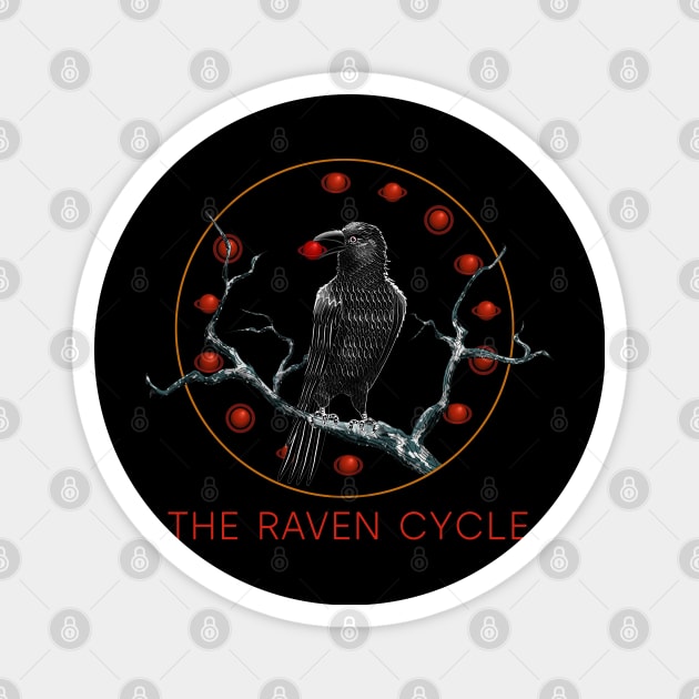 Raven Cycle Magnet by Brash Ideas